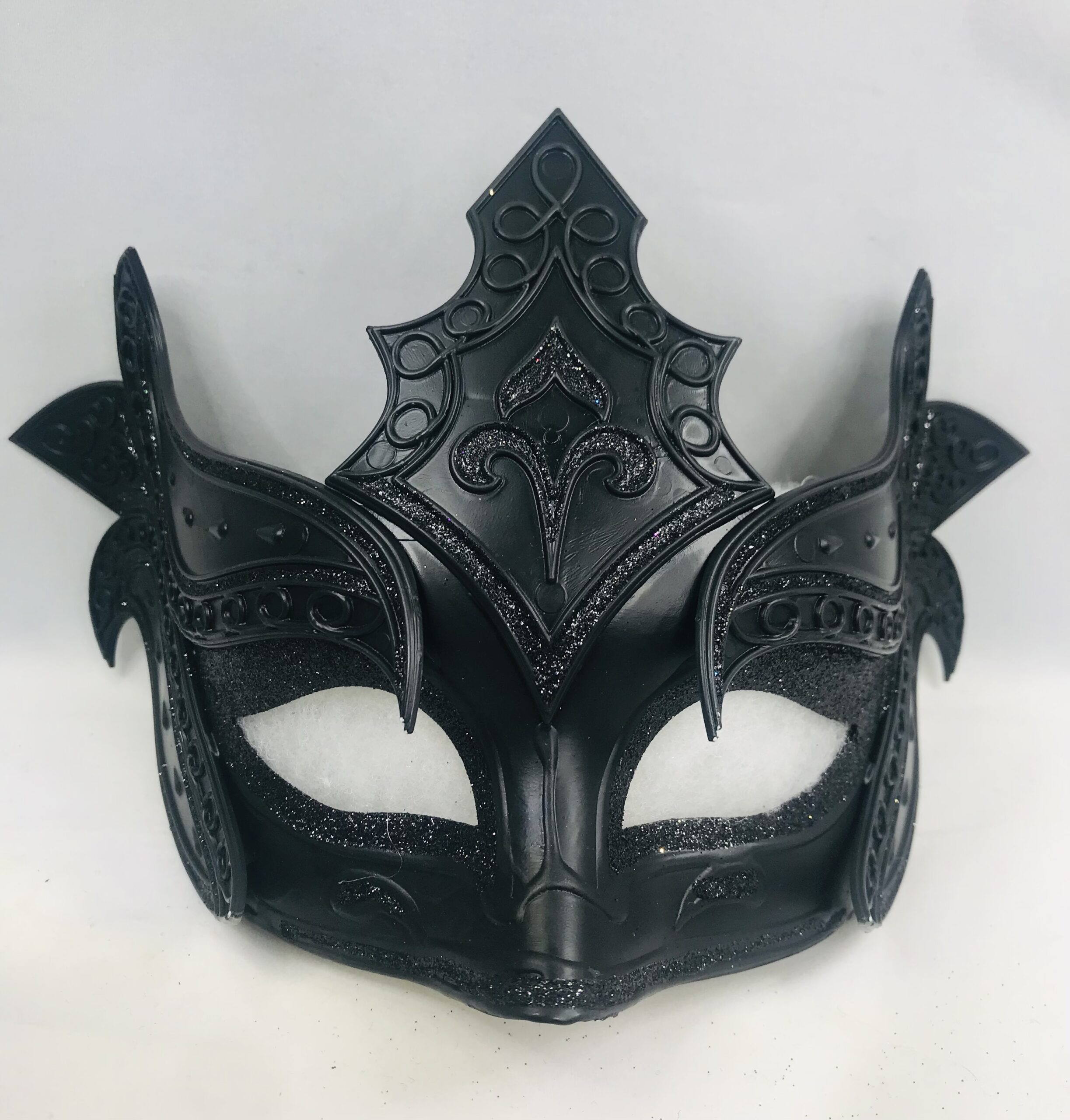 strømper Flytte Gennemvæd Warrior – Black – Maskarade – New Orleans Best Mask Store – Imported Mask,  Handmade Masks